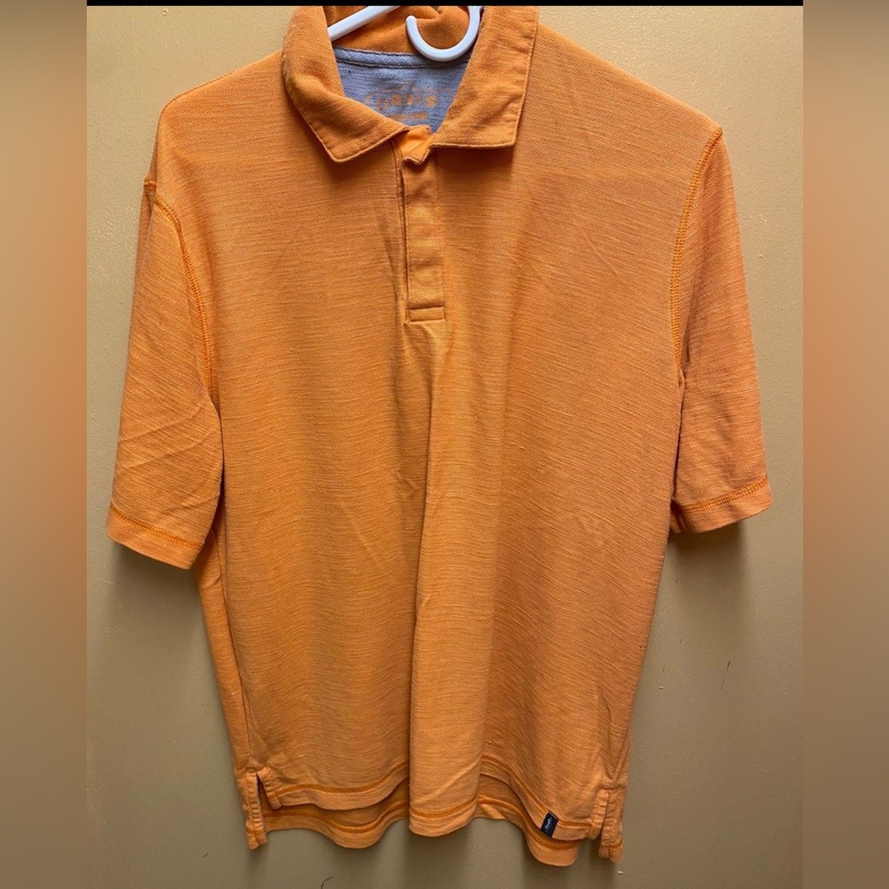 Orvis Men's Vibrant Orange Polo
